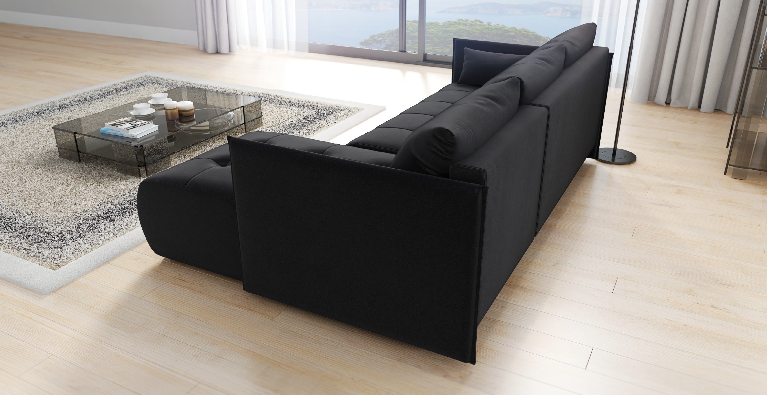 Kampinė Sofa - lova URBAN