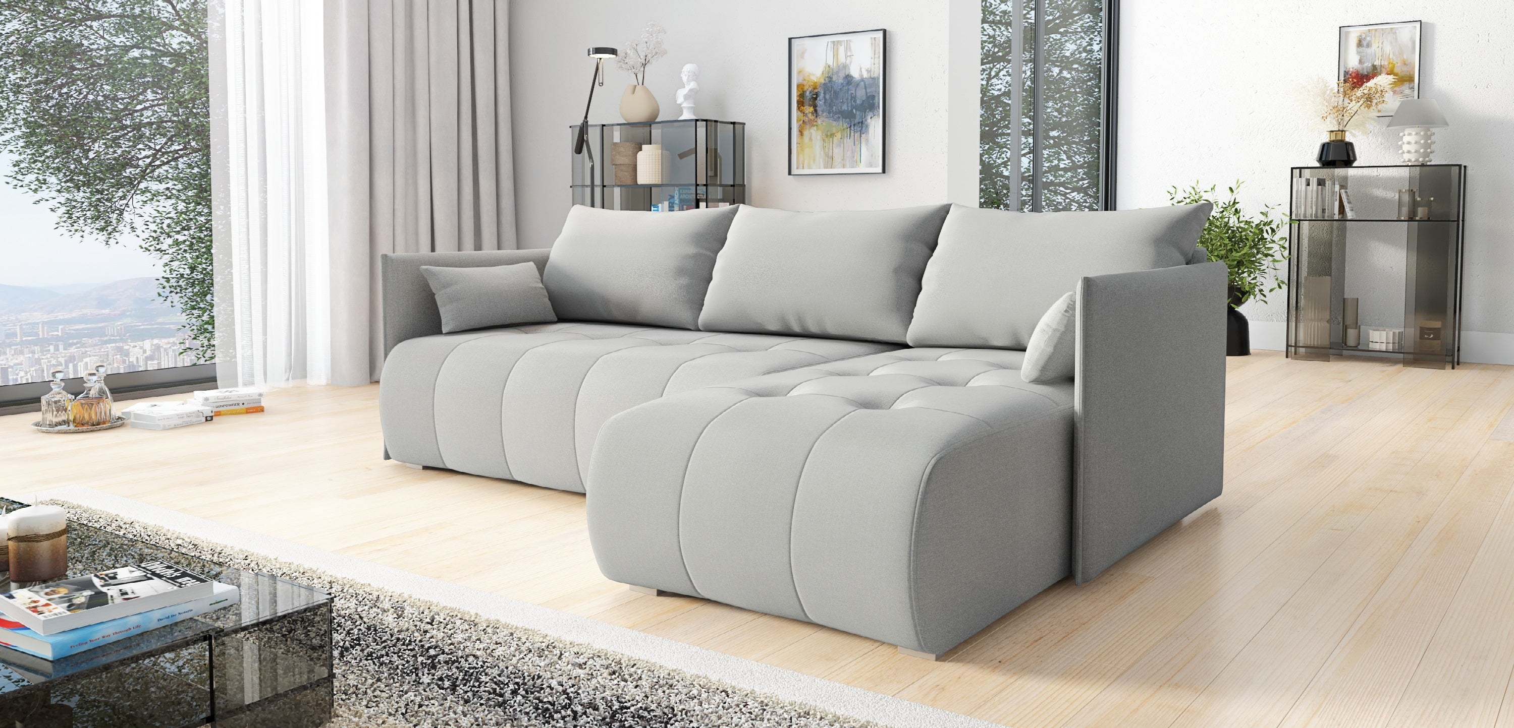Kampinė Sofa - lova URBAN