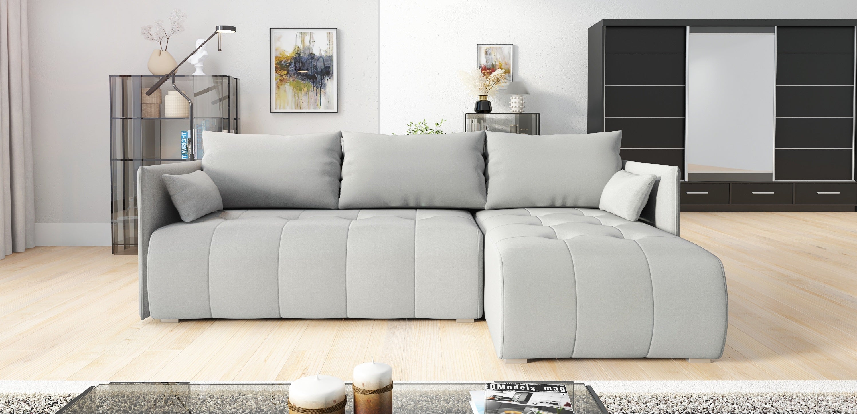Kampinė Sofa - lova URBAN