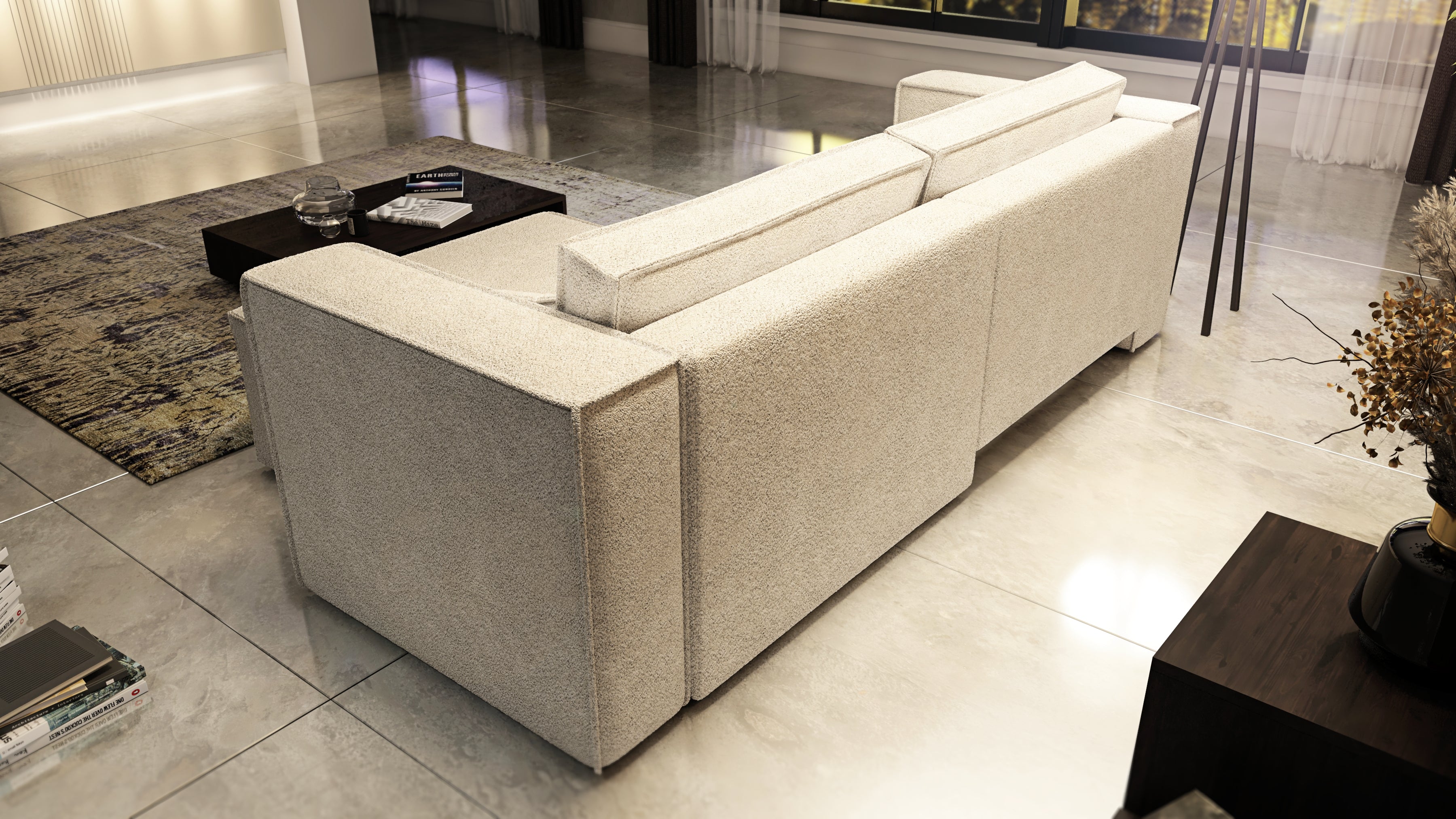 Kampinė Sofa - lova OTAS