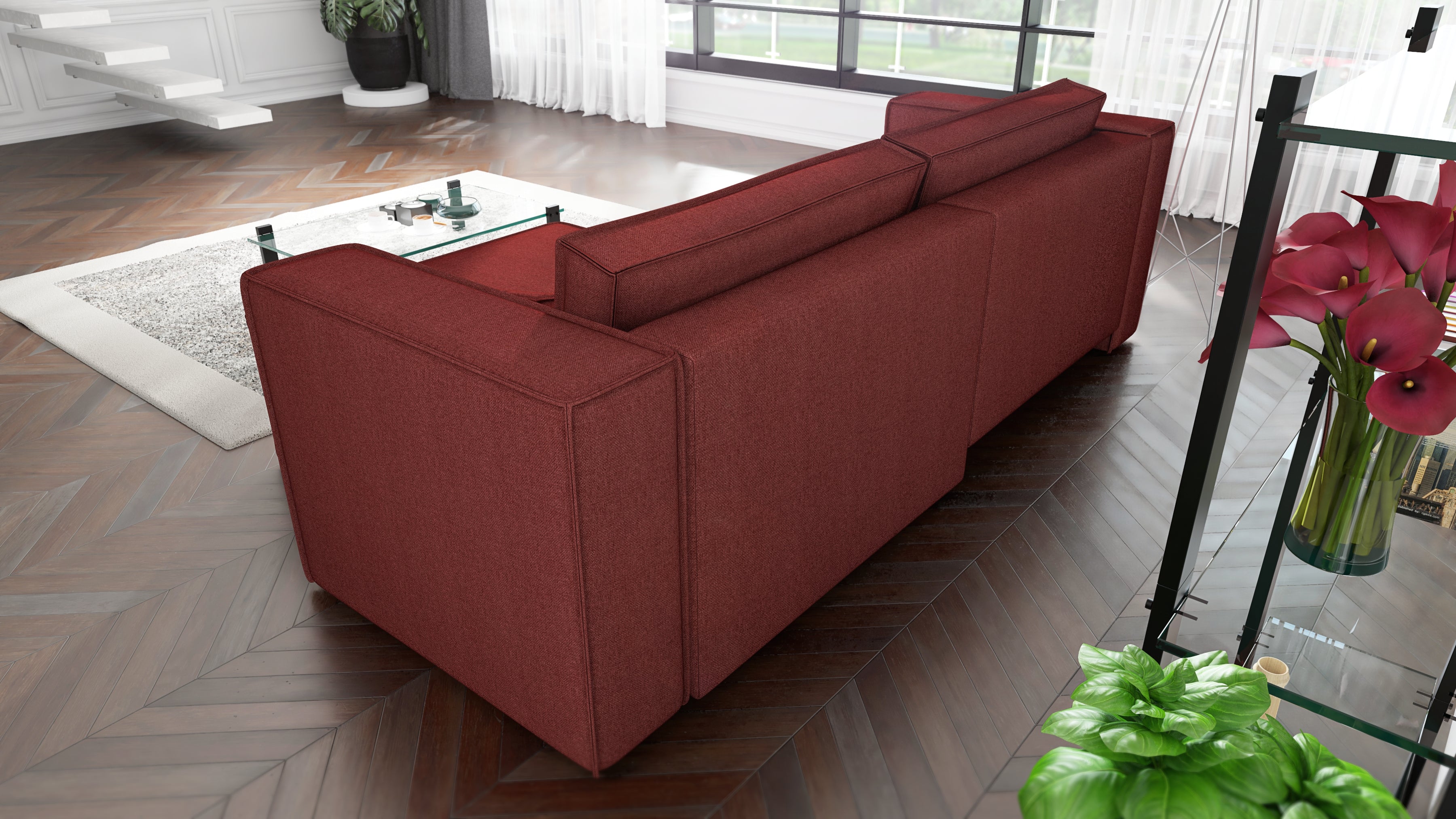 Kampinė Sofa - lova OTAS