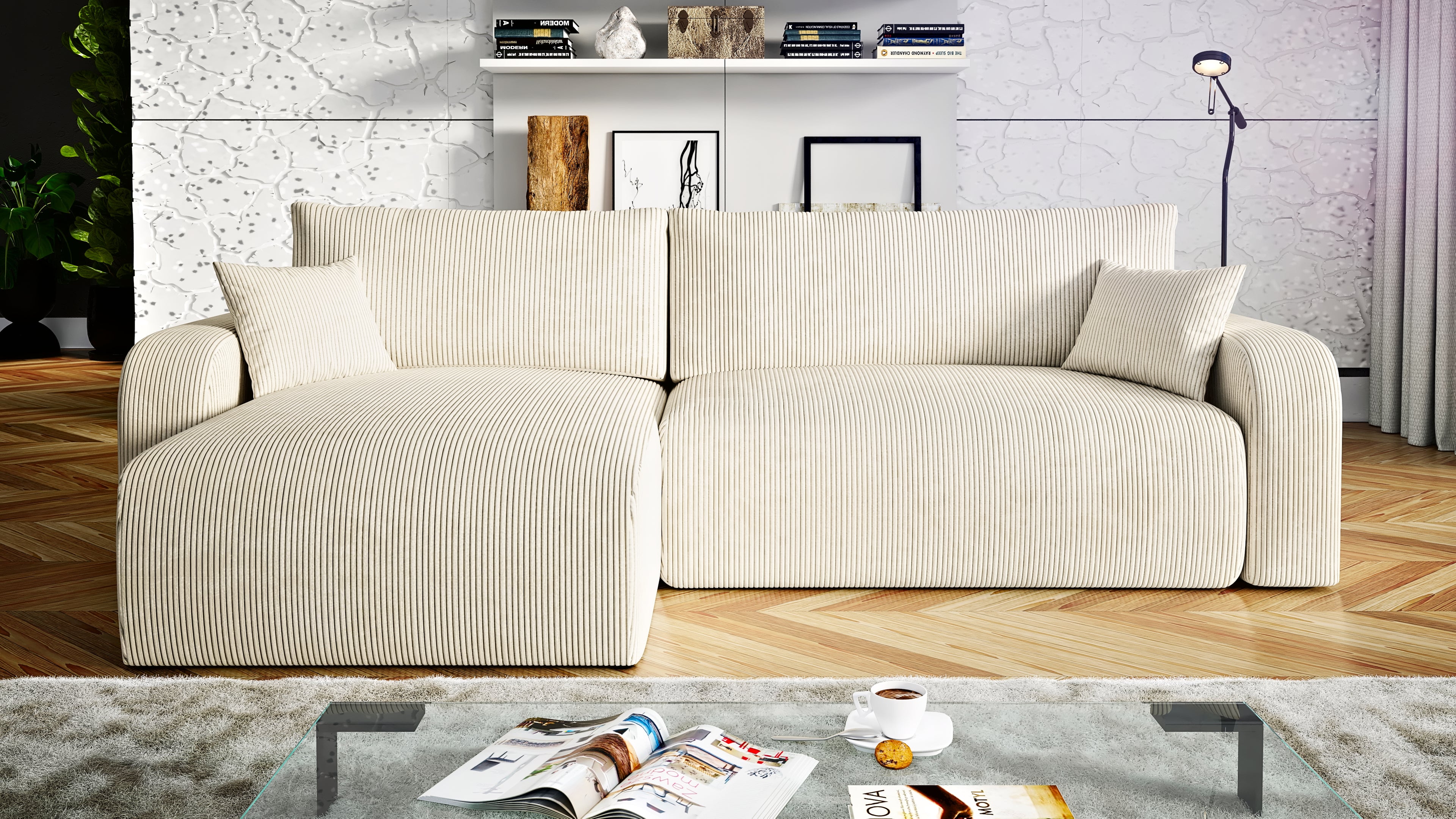 Kampinė Sofa - lova SINDI XL